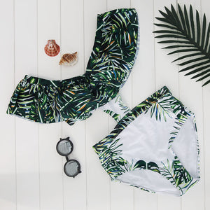 Summer Floral Swimsuit - feenee